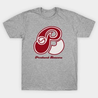 Defunct Portland Beavers PCL Baseball 1998 T-Shirt